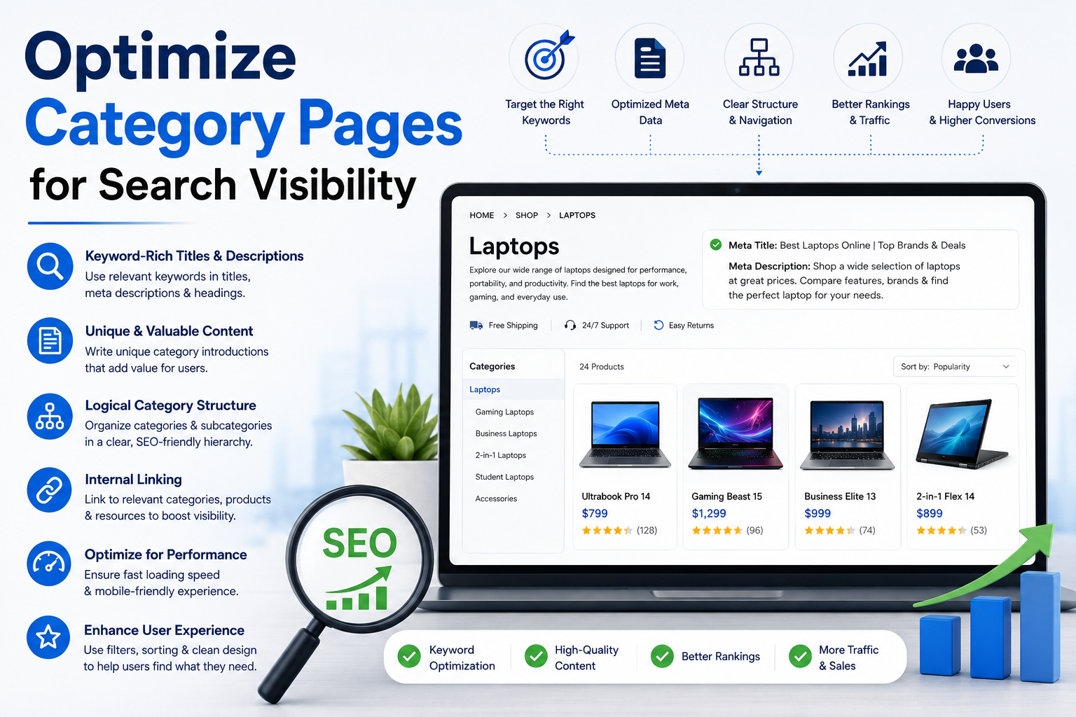 Ecommerce SEO Category Page Optimization Ecommerce SEO Category Page Optimization