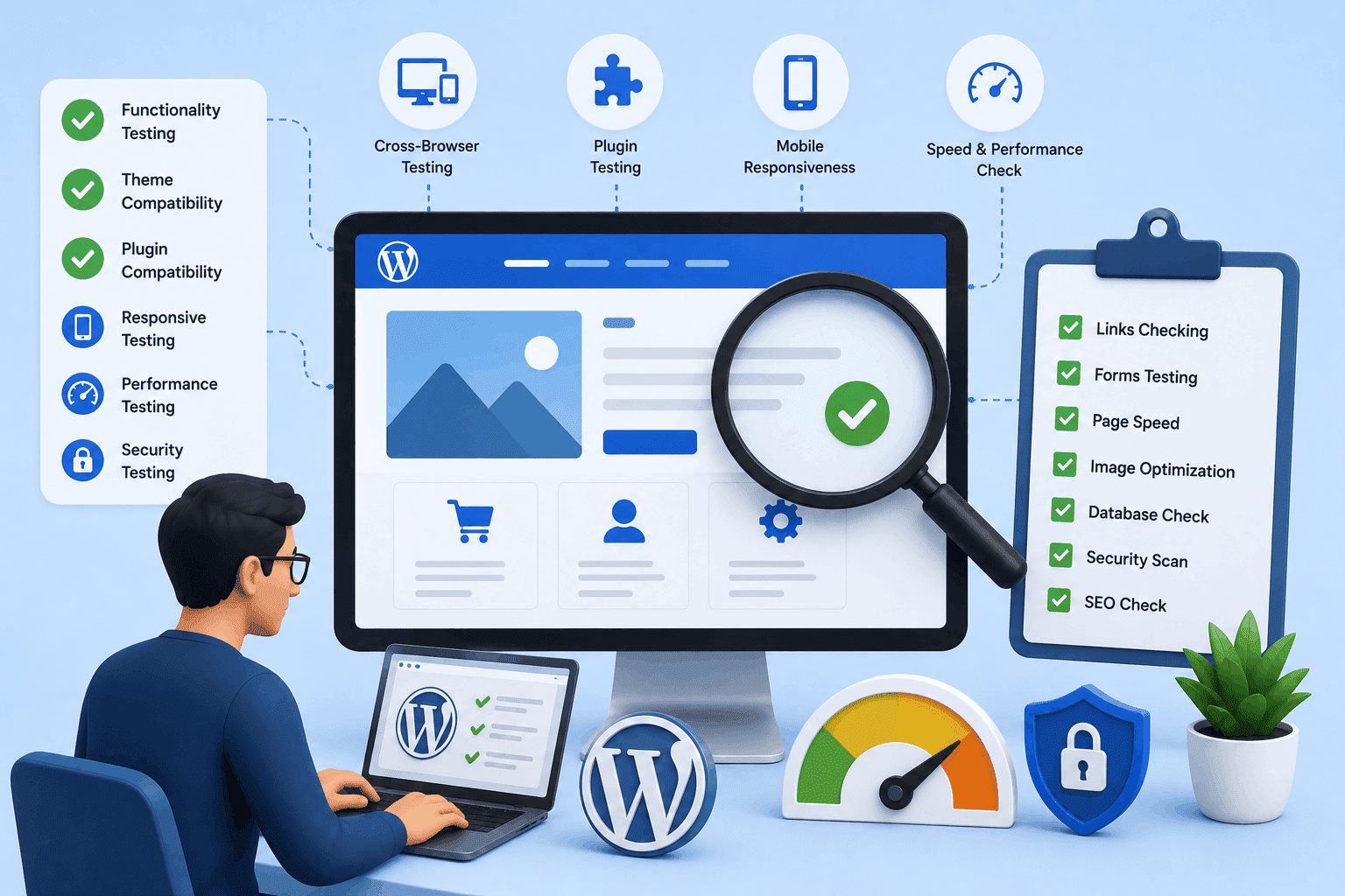 WordPress Website Functionality Testing WordPress Website Functionality Testing